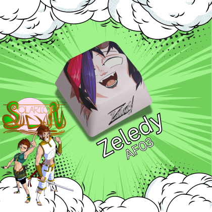 Zeledy - Solarion Sun Keycap