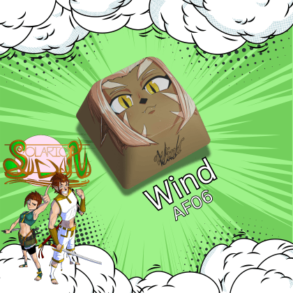 Wind - Solarion Sun Keycap