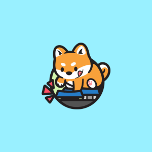 Clicky the Dog - Blue
